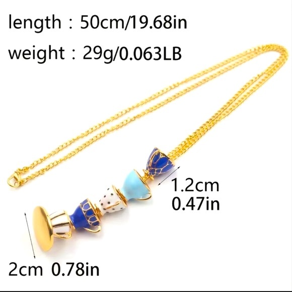 NWOT Teacup necklace - Picture 4 of 6